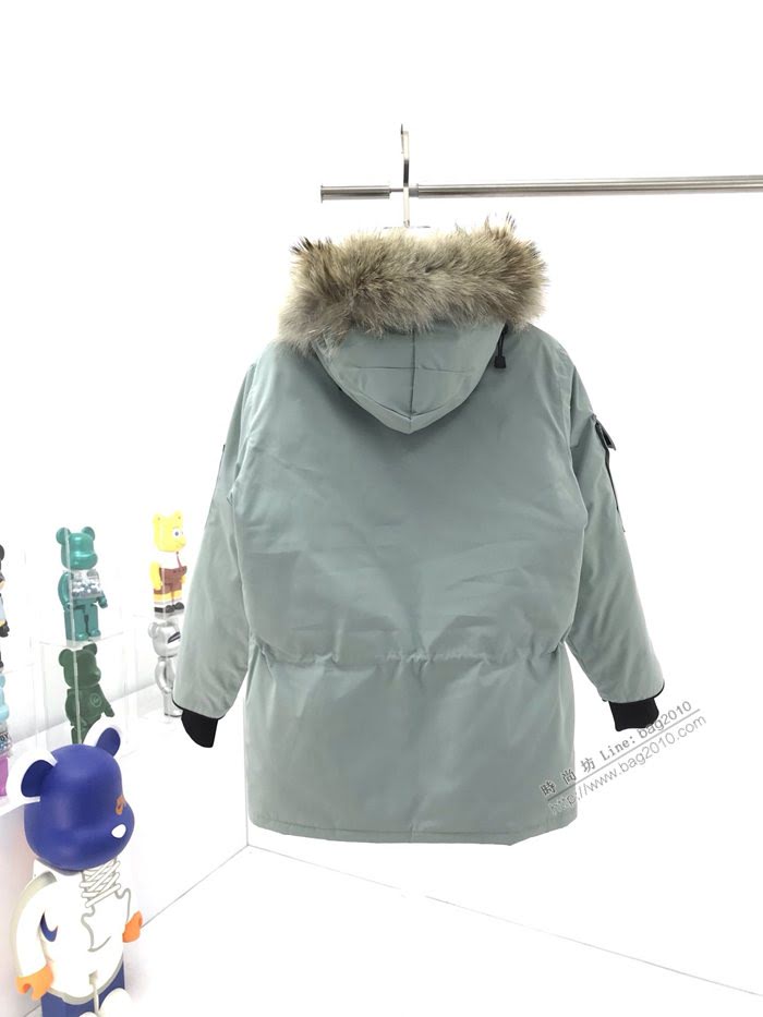 Canada Goose女款羽絨服 加拿大鵝限量款08天青色羽絨服  ydi3564
